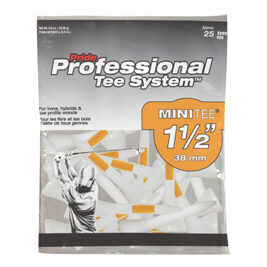 Pride Sports Professional Tee System 1 1/2", 25 Tees white