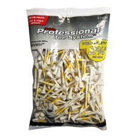 Pride Sports Professional Tee System 2 3/4", 100 Tees white