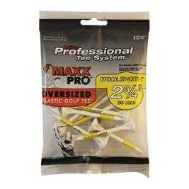 Pride Sports Professional Tee MAXXPRO 2 3/4", 10 Tees white