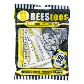 BEEStees Holztees Small Pack, 2 3/4"