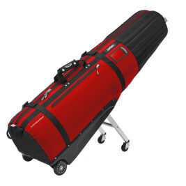 SunMountain Glider Meridian Travelcover, red-black