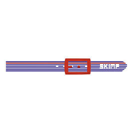 SKIMP Belt Special, blue/red stripes
