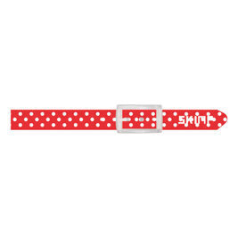 SKIMP Belt Special, red with dots