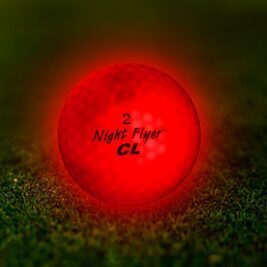Night Flyer Golf Ball Rot Einzeln