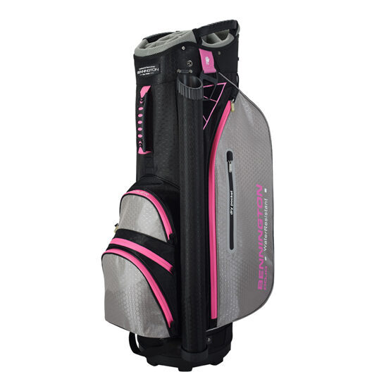 Bennington Water Resistant DOJO Bag 9.5", black-grey-pink