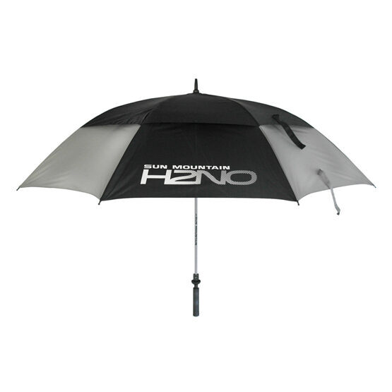 SunMountain H2NO Umbrella 68" UV coated, black-grey