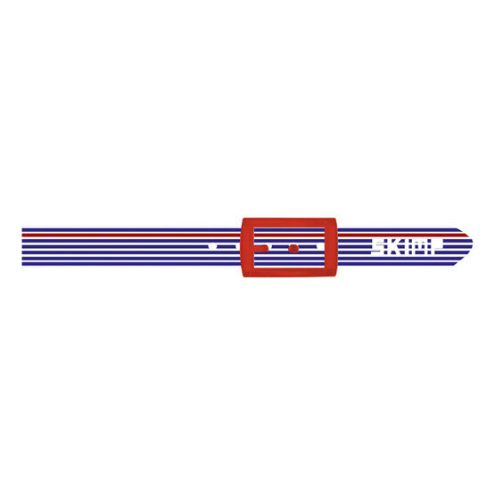 SKIMP Belt Special, blue/red stripes